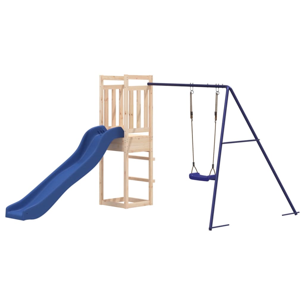 Vidaxl Playhouse Solid Pine Wood