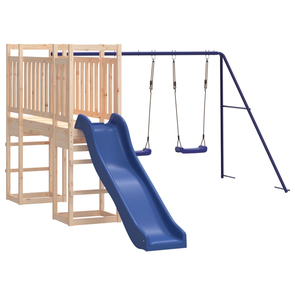 Vidaxl Playhouse Solid Pine Wood