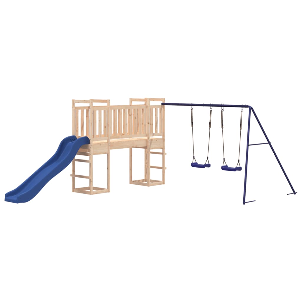 Vidaxl Playhouse Solid Pine Wood