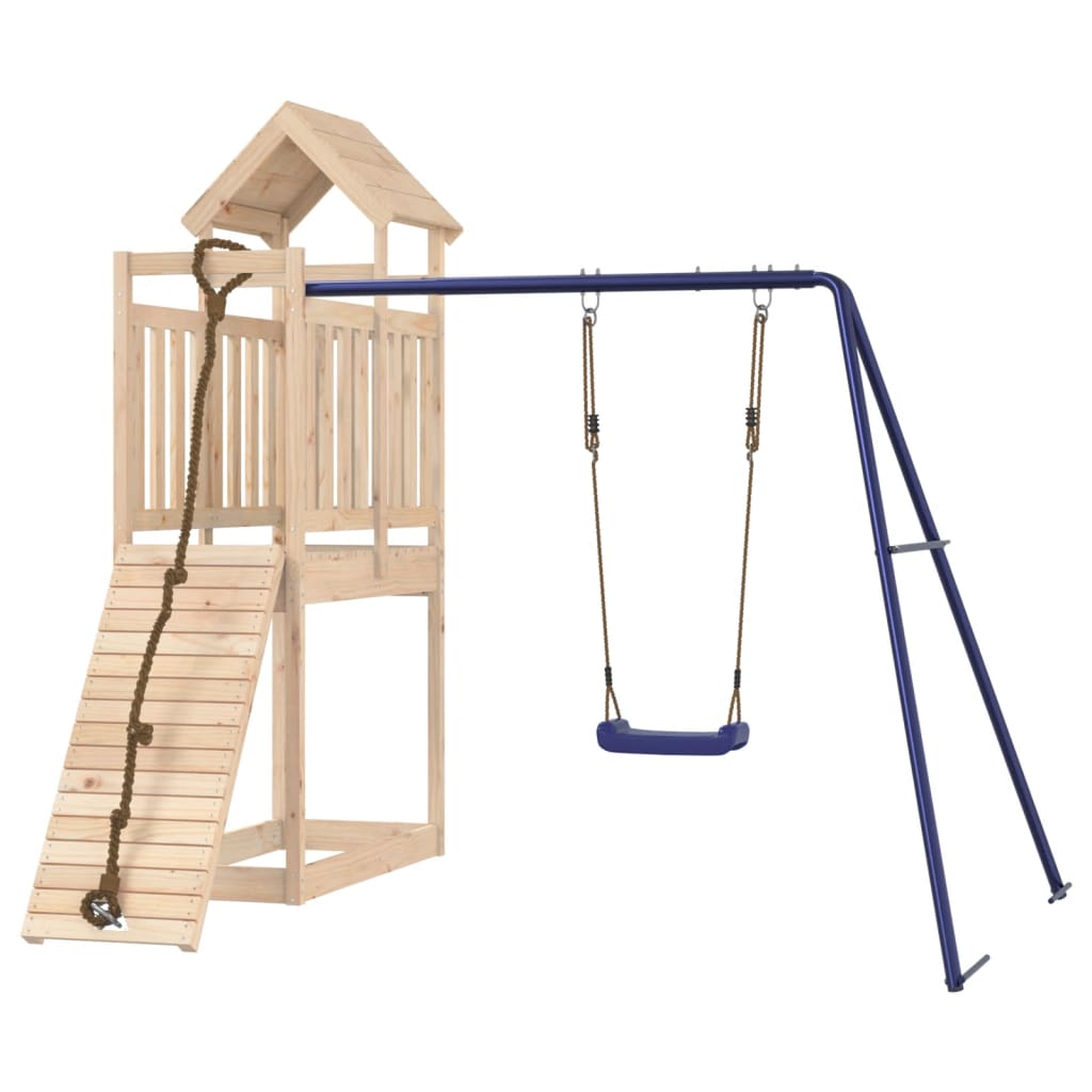Vidaxl Playhouse Solid Pine Wood