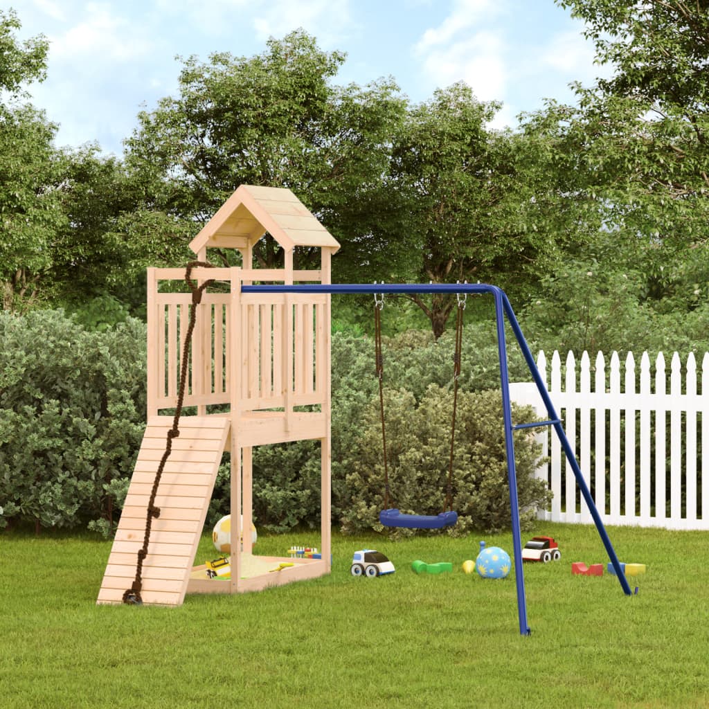 Vidaxl Playhouse Solid Pine Wood