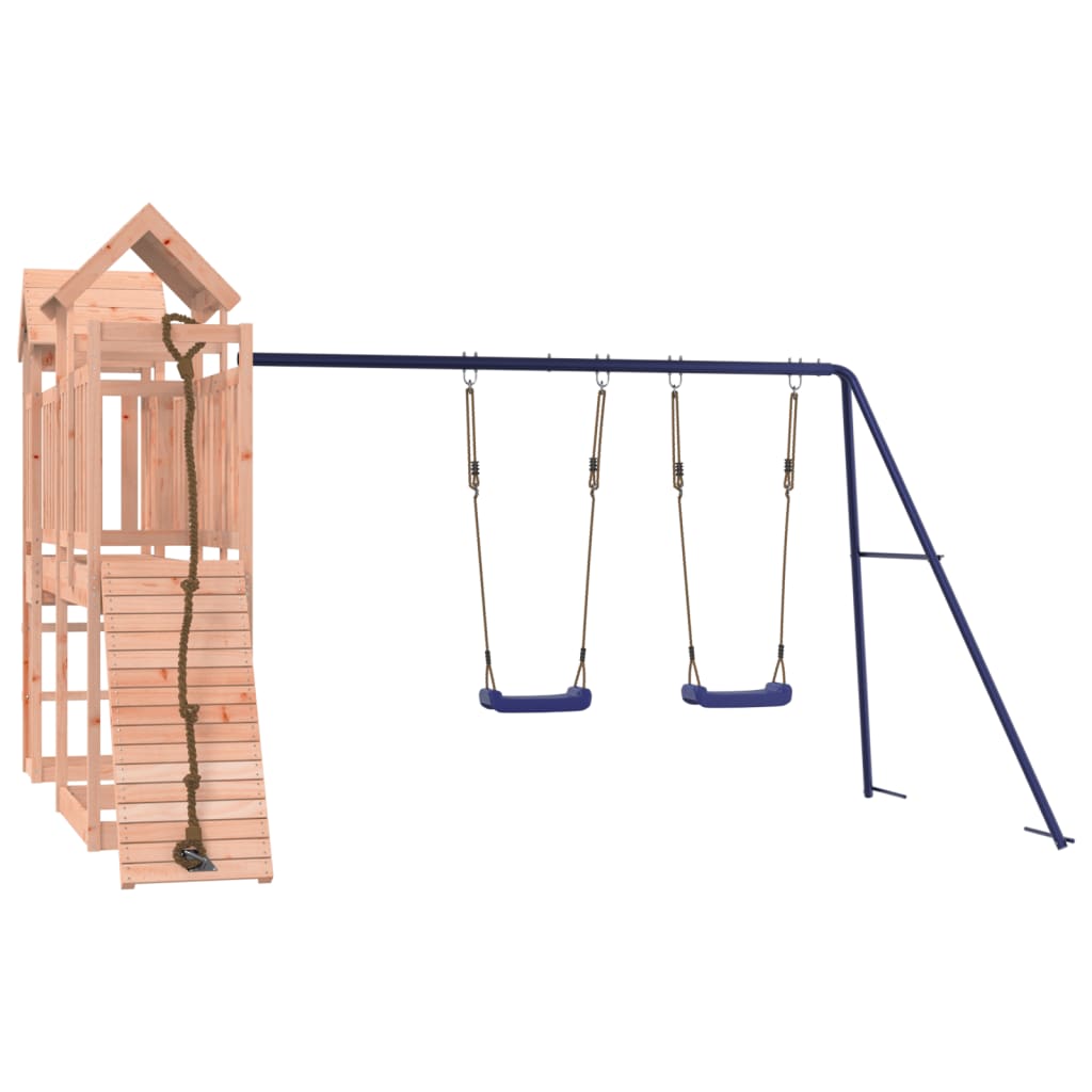 Vidaxl Playhouse Solid Douglas Wood