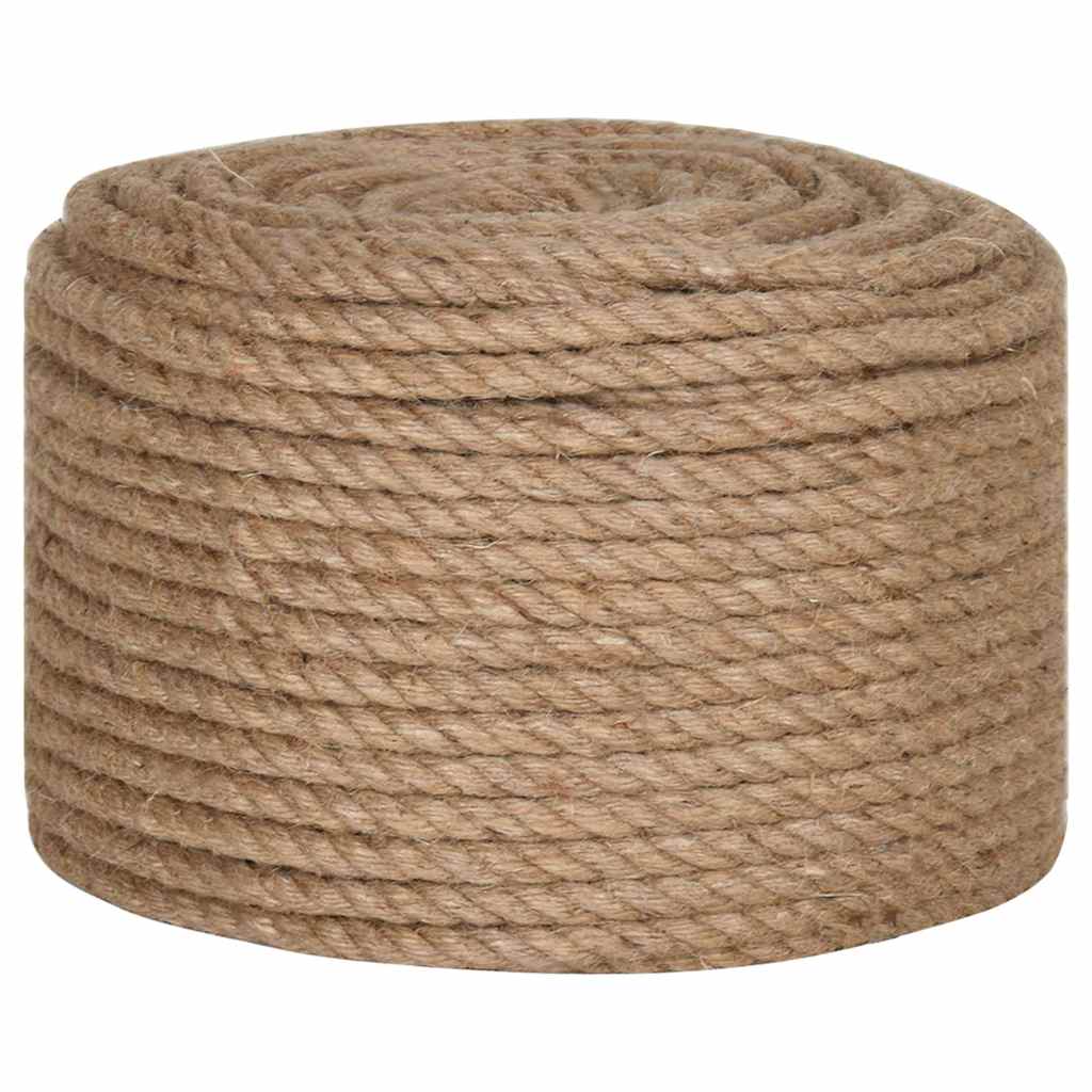 Vidaxxl reb 50 m lang 14 mm tyk jute