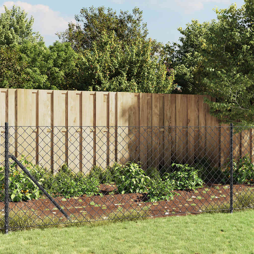 Vidaxl Mesh Fence 1x10 M Anthracite