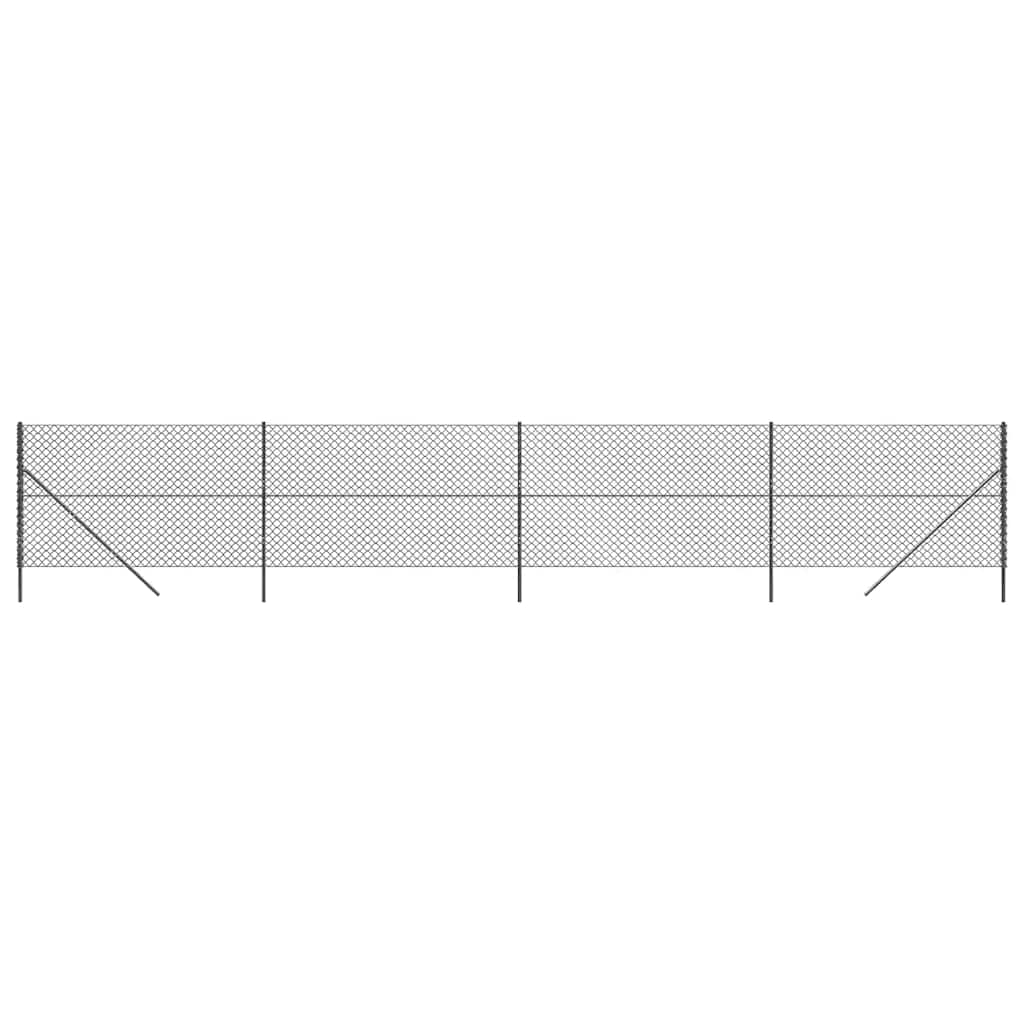Vidaxl Mesh Fence 2x10 M Anthracite