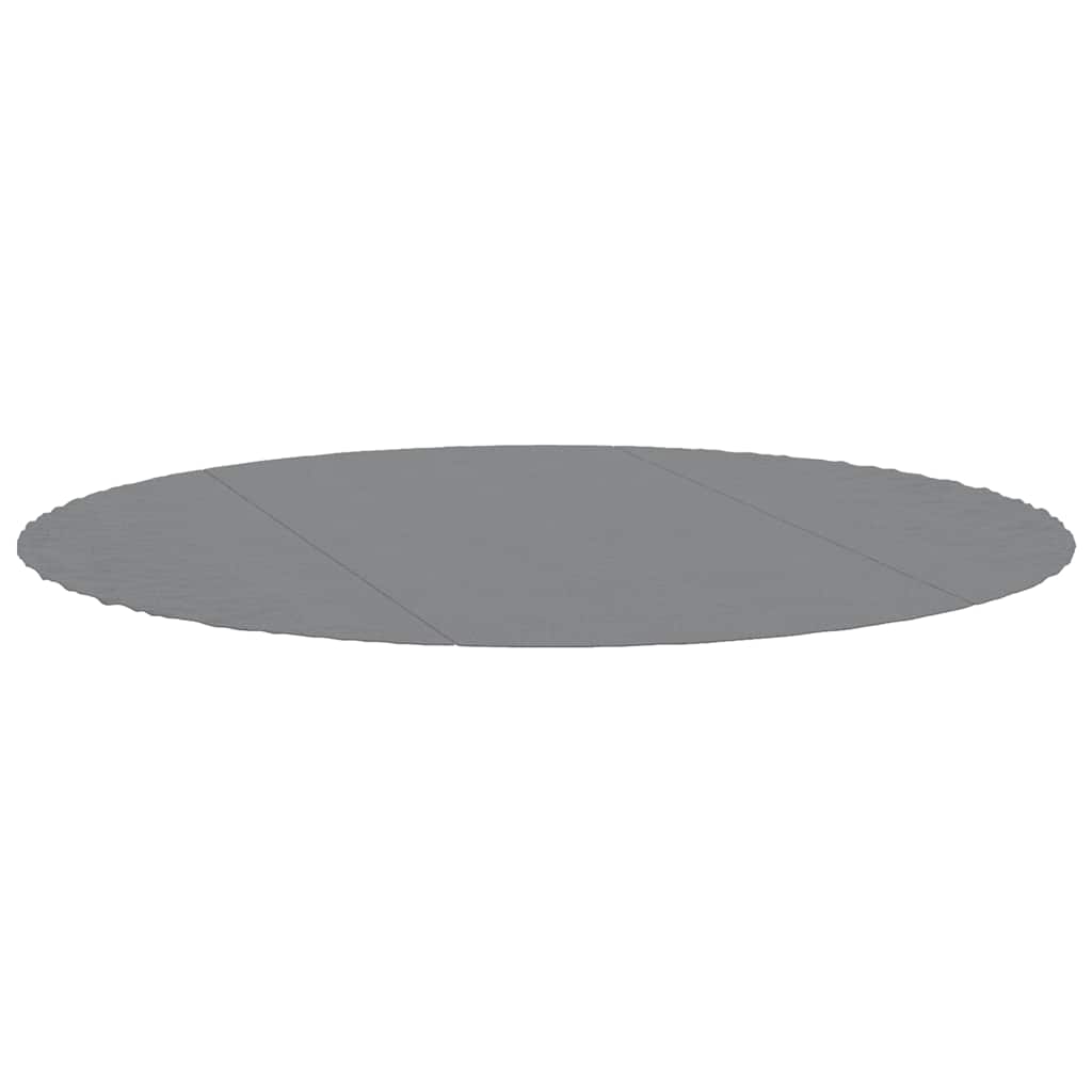 Vidaxx Swimming Pool Groundsheet Ø306 CM Polyester Geotekstil lysegrå