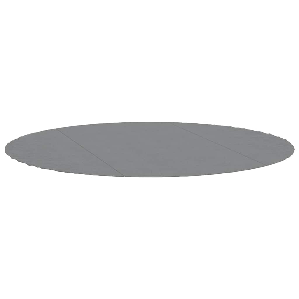 Vidaxx Swimming Pool Groundsheet Ø306 CM Polyester Geotekstil lysegrå