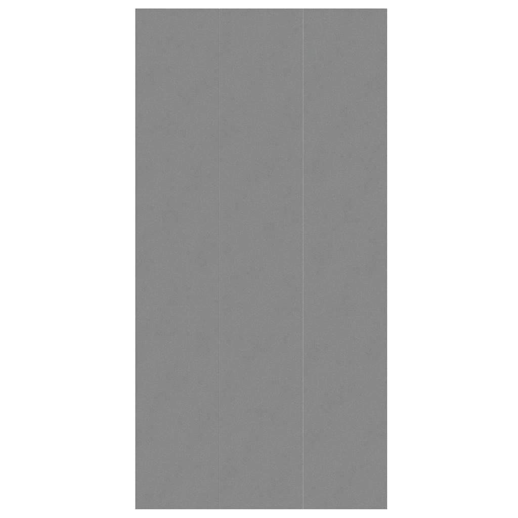 Vidaxl zwembadgrondzeil 640x321 cm polyester geotextiel lichtgrijs