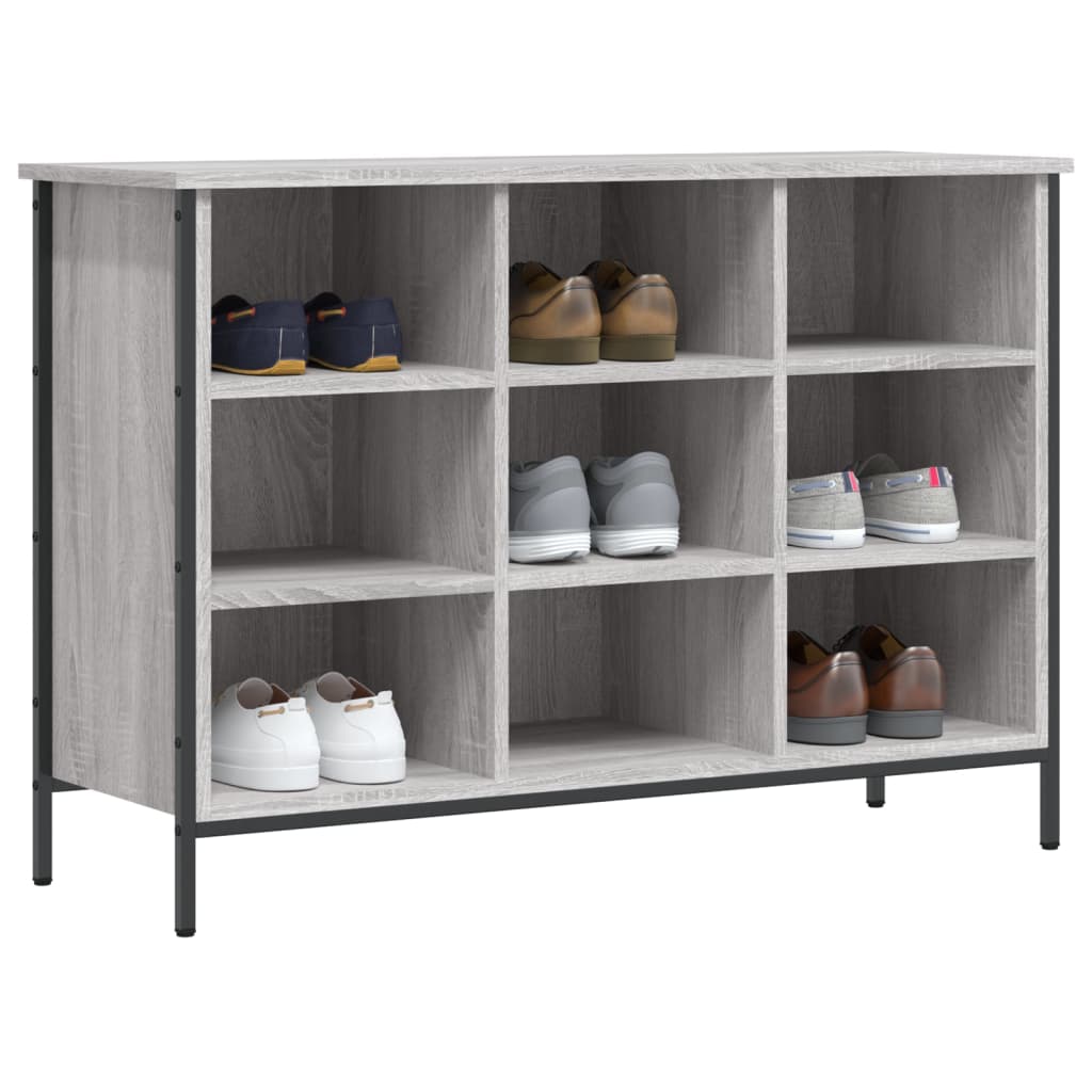 Vidaxx Shoe Cabinet 100x35x70 cm Engineered Wood Grey Sonoma Oak Color