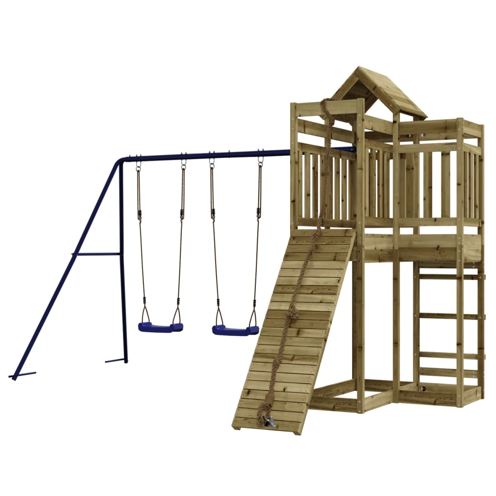 Vidaxl Playhouse imprægneret fyrretræ
