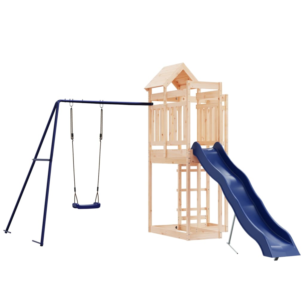 Vidaxl Playhouse Solid Pine Wood