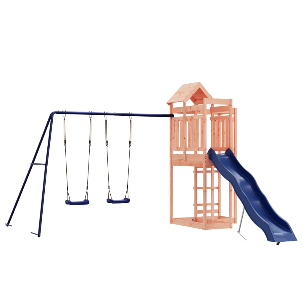 Vidaxl Playhouse Solid Douglas Wood