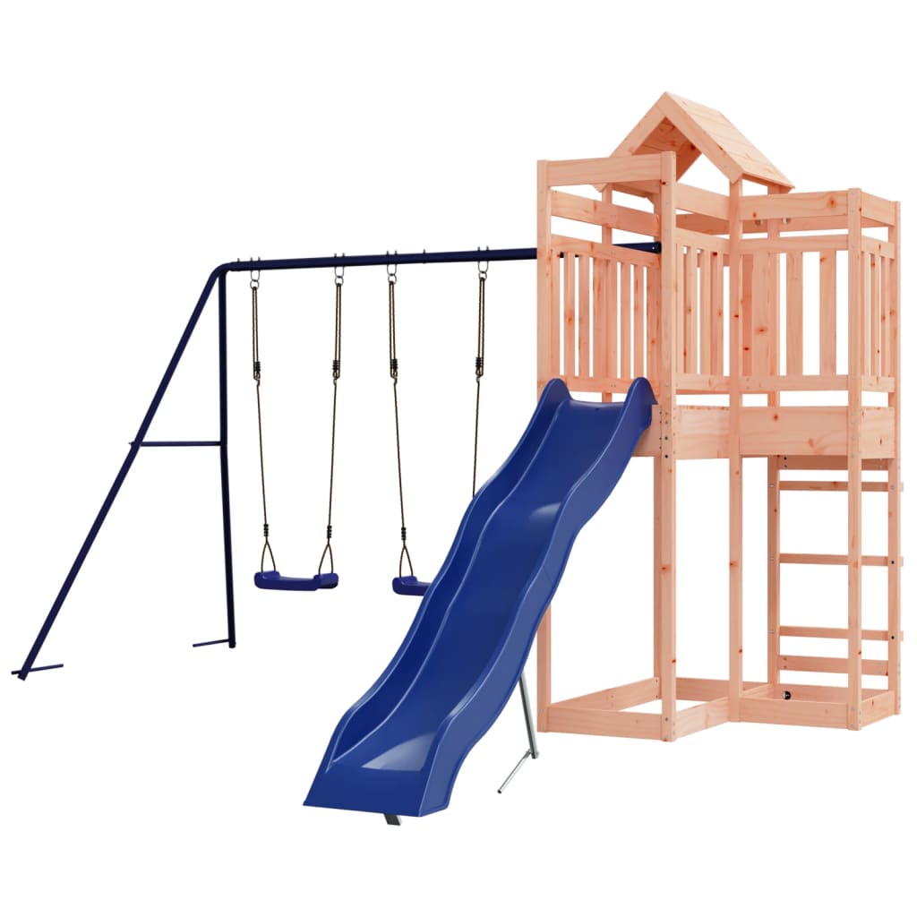 Vidaxl Playhouse Solid Douglas Wood