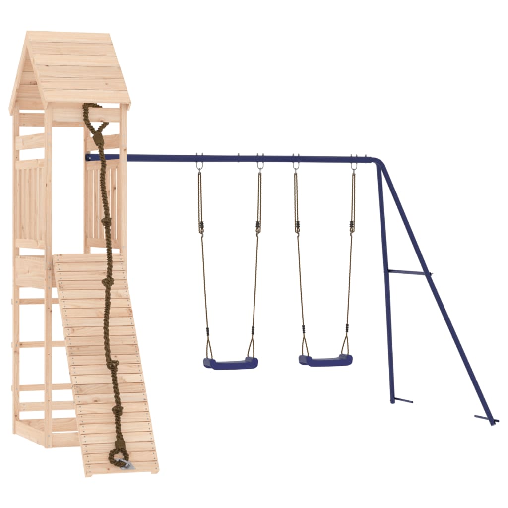 Vidaxl Playhouse Solid Pine Wood
