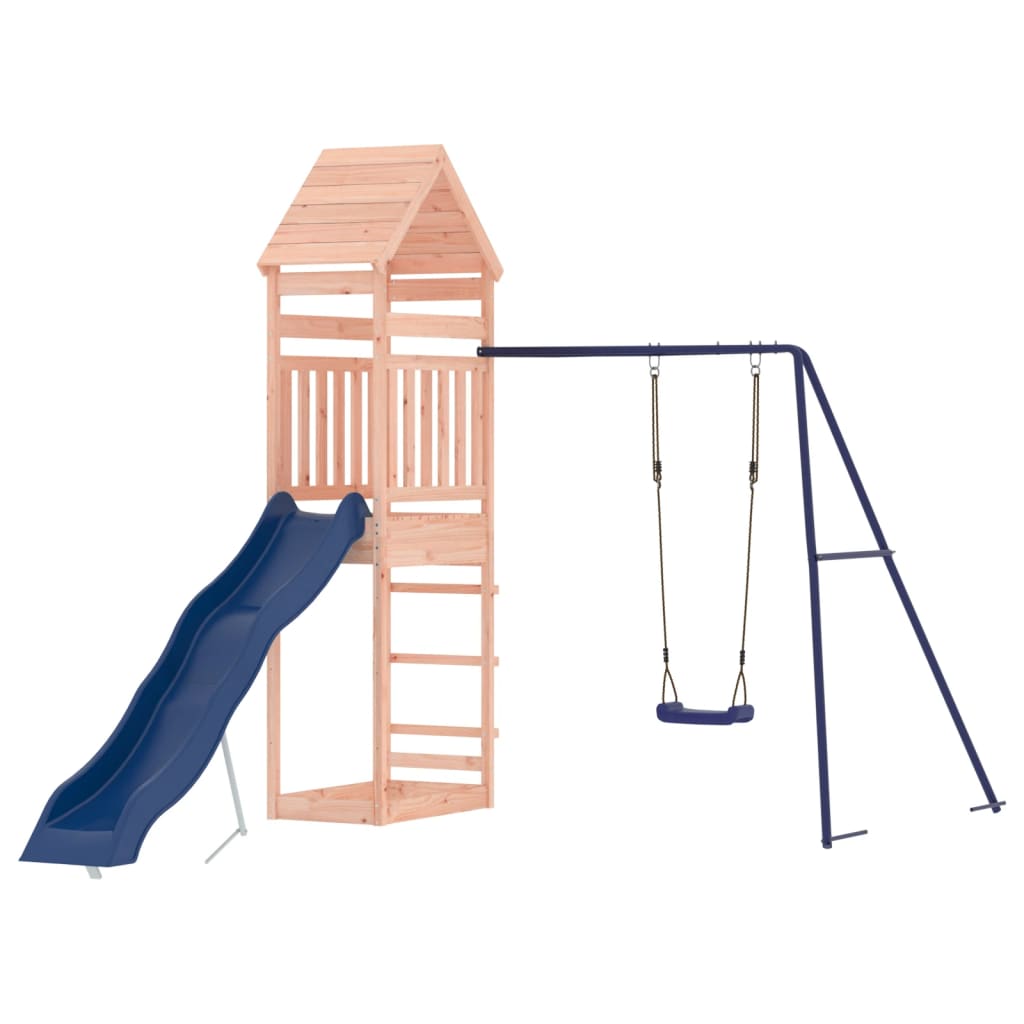 Vidaxl Playhouse Solid Douglas Wood