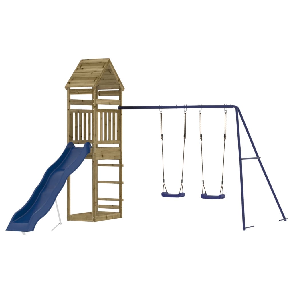 Vidaxl Playhouse imprægneret fyrretræ