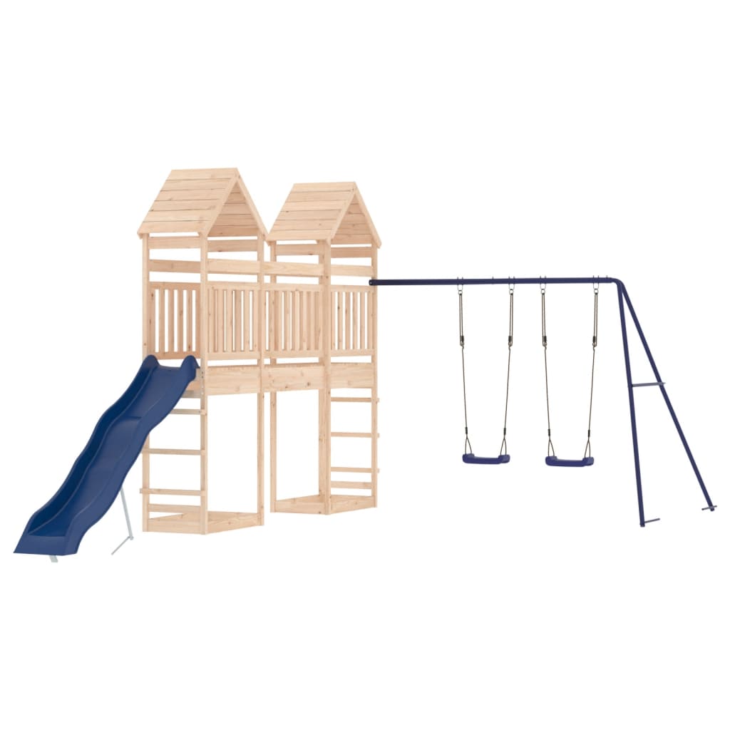 Vidaxl Playhouse Solid Pine Wood