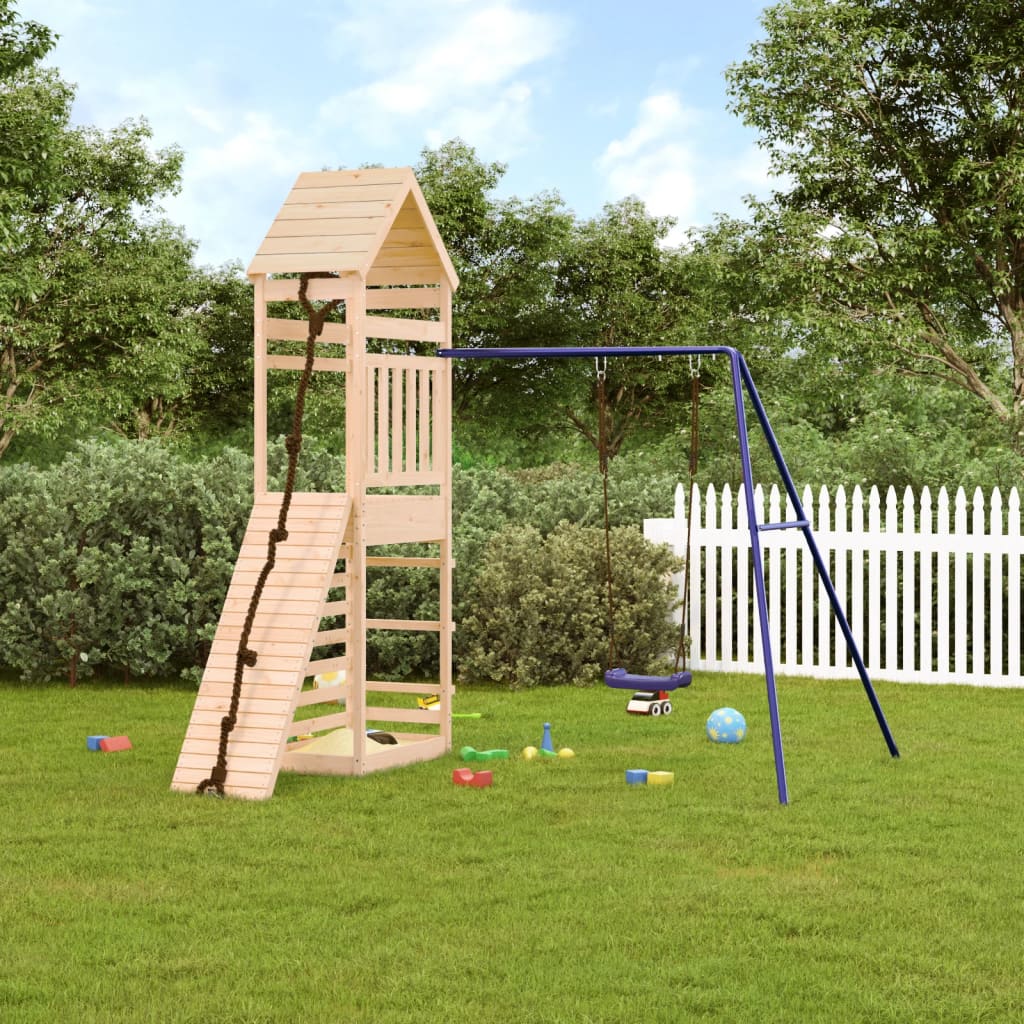 Vidaxl Playhouse Solid Pine Wood