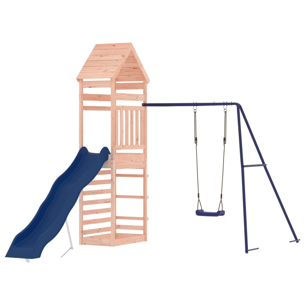 Vidaxl Playhouse Solid Douglas Wood