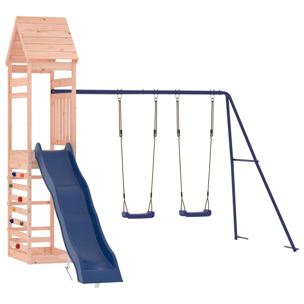 Vidaxl Playhouse Solid Douglas Wood