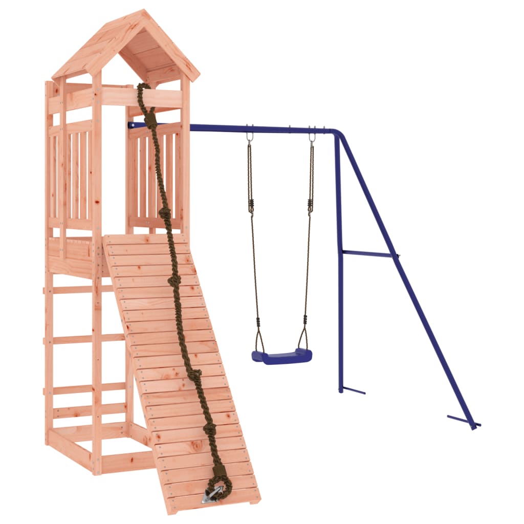 Vidaxl Playhouse Solid Douglas Wood
