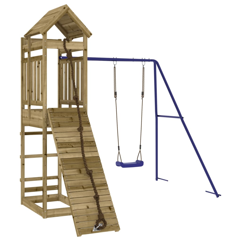 Vidaxl Playhouse imprægneret fyrretræ