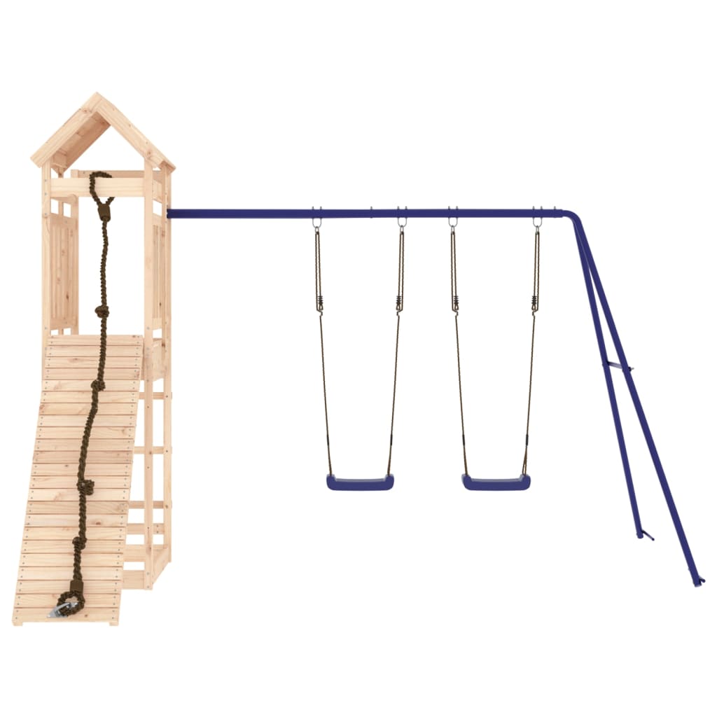 Vidaxl Playhouse Solid Pine Wood