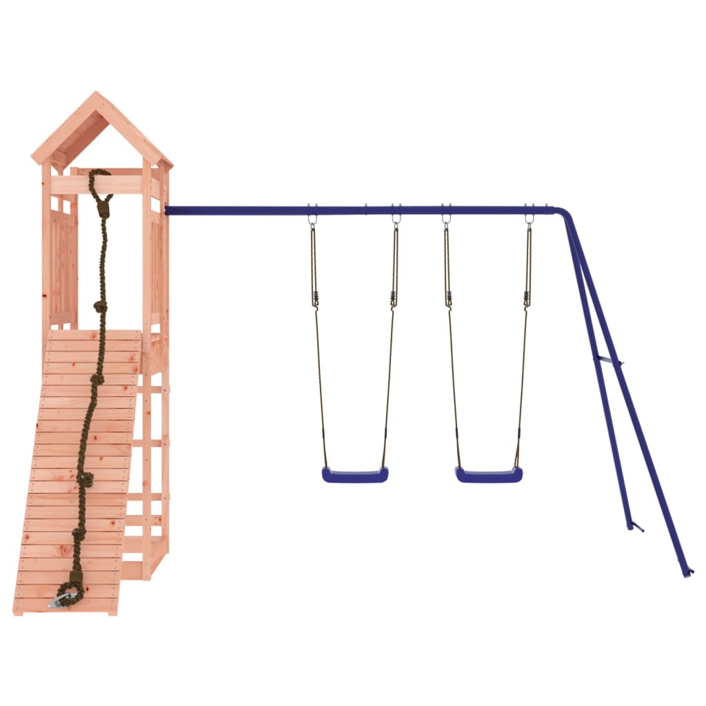 Vidaxl Playhouse Solid Douglas Wood