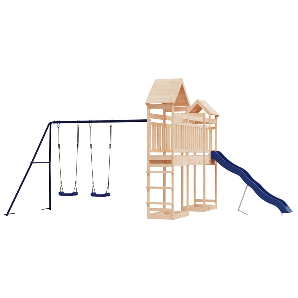Vidaxl Playhouse Solid Pine Wood