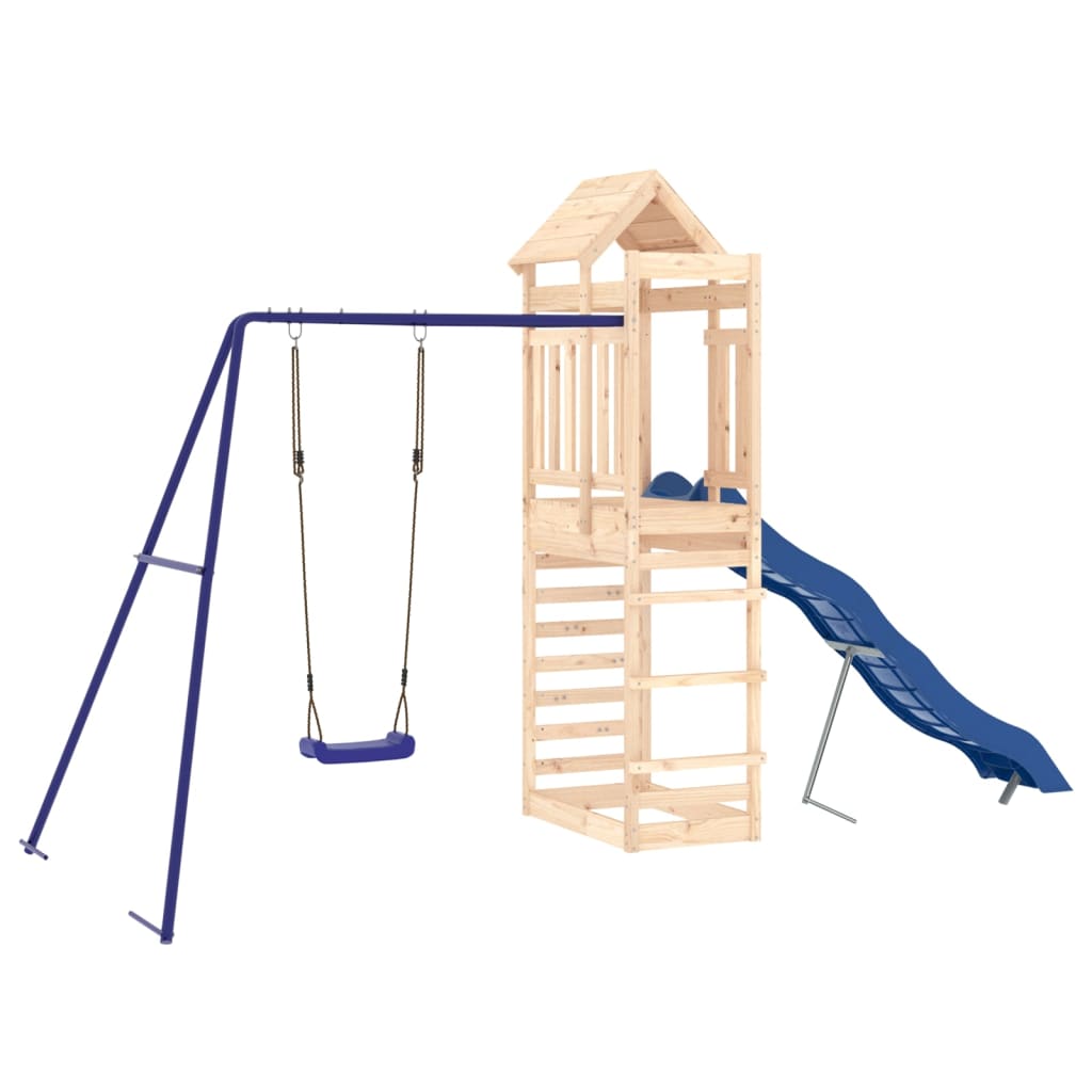 Vidaxl Playhouse Solid Pine Wood