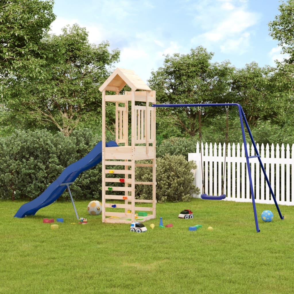 Vidaxl Playhouse Solid Pine Wood