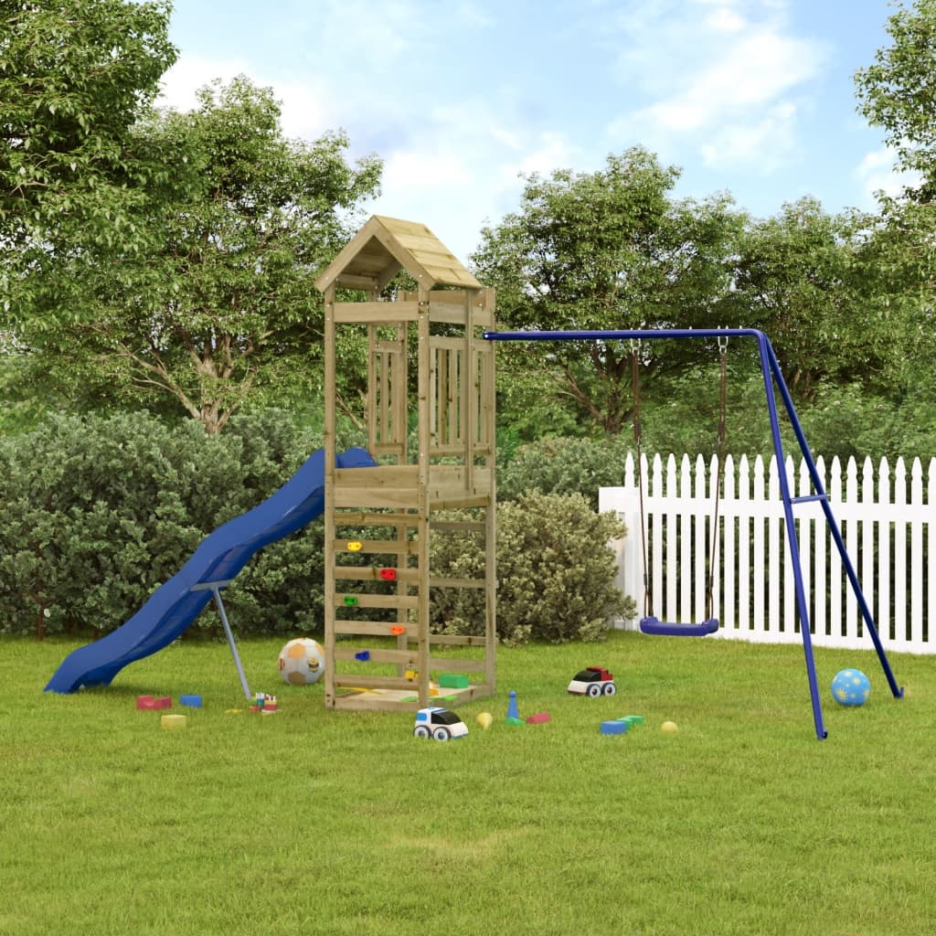 Vidaxl Playhouse imprægneret fyrretræ