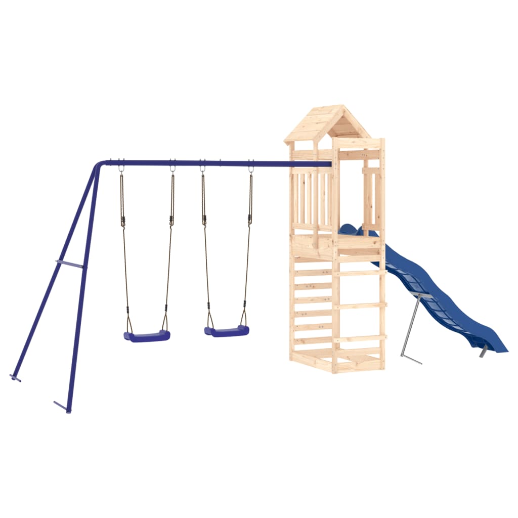 Vidaxl Playhouse Solid Pine Wood