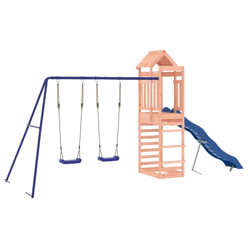 Vidaxl Playhouse Solid Douglas Wood