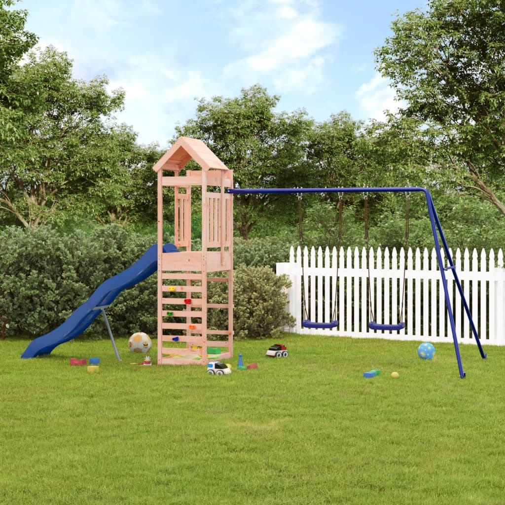 Vidaxl Playhouse Solid Douglas Wood