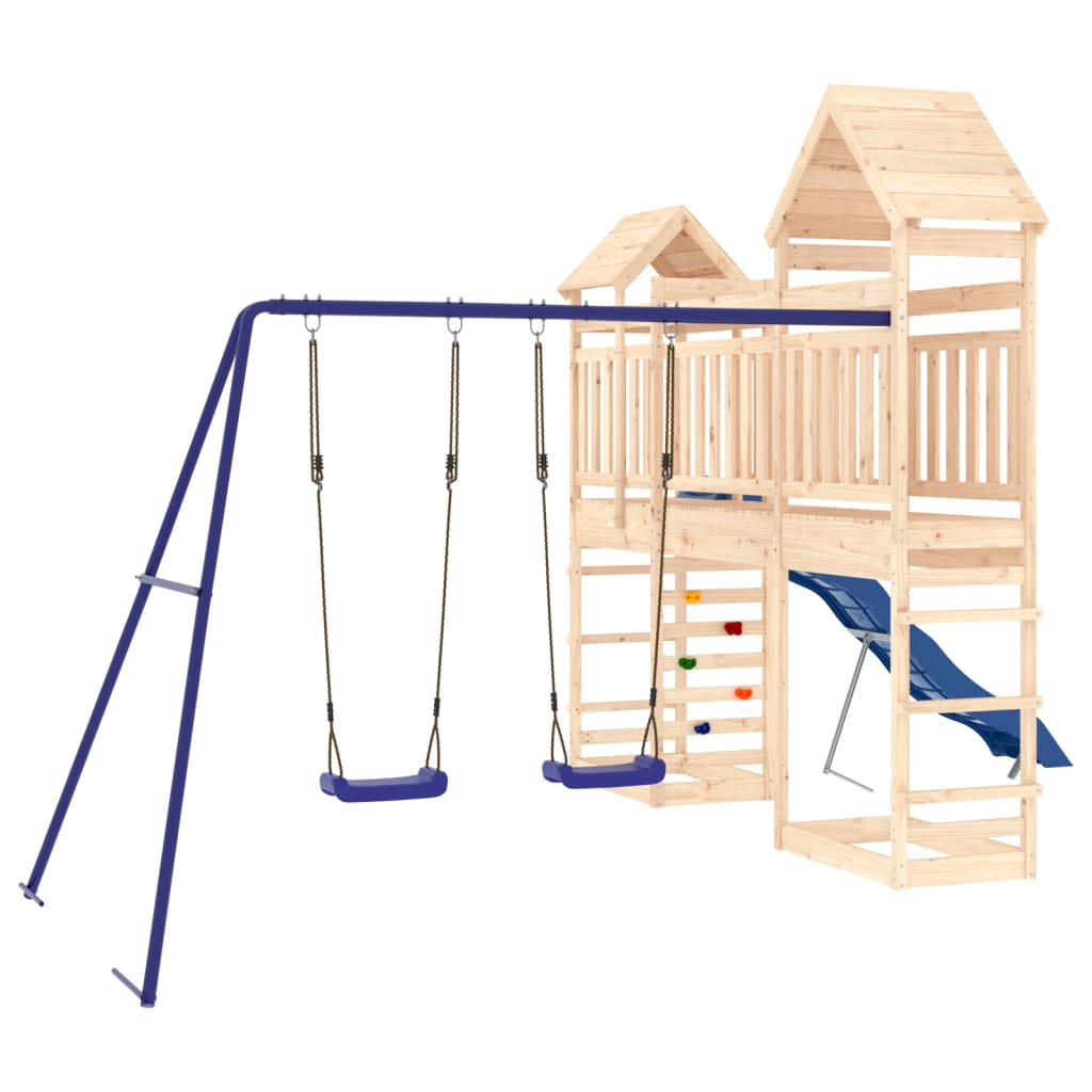 Vidaxl Playhouse Solid Pine Wood