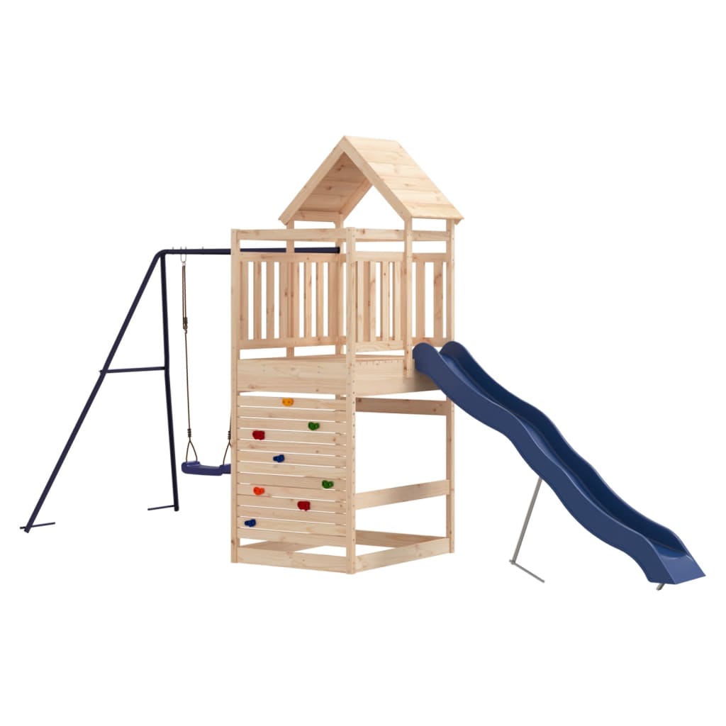 Vidaxl Playhouse Solid Pine Wood