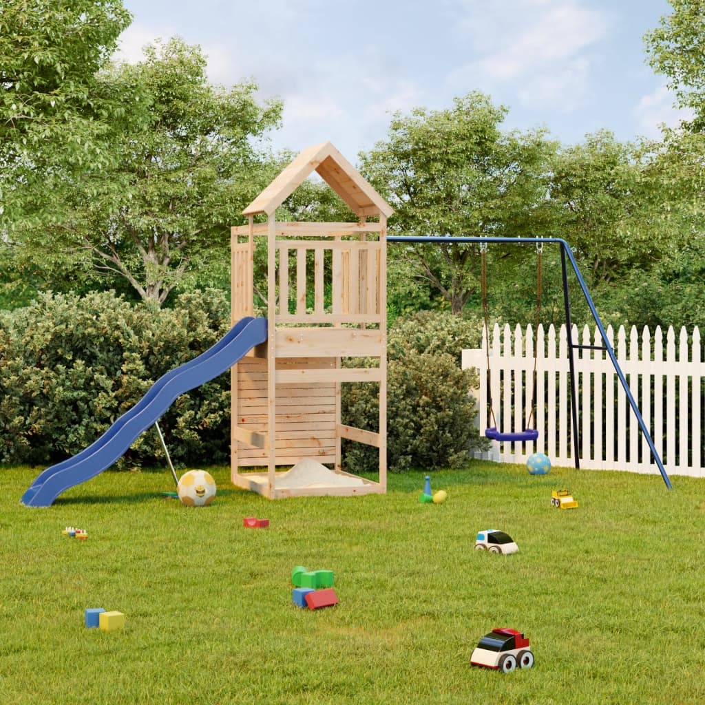 Vidaxl Playhouse Solid Pine Wood