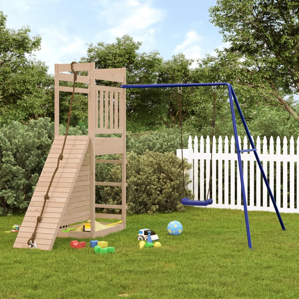 Vidaxl Playhouse Solid Pine Wood