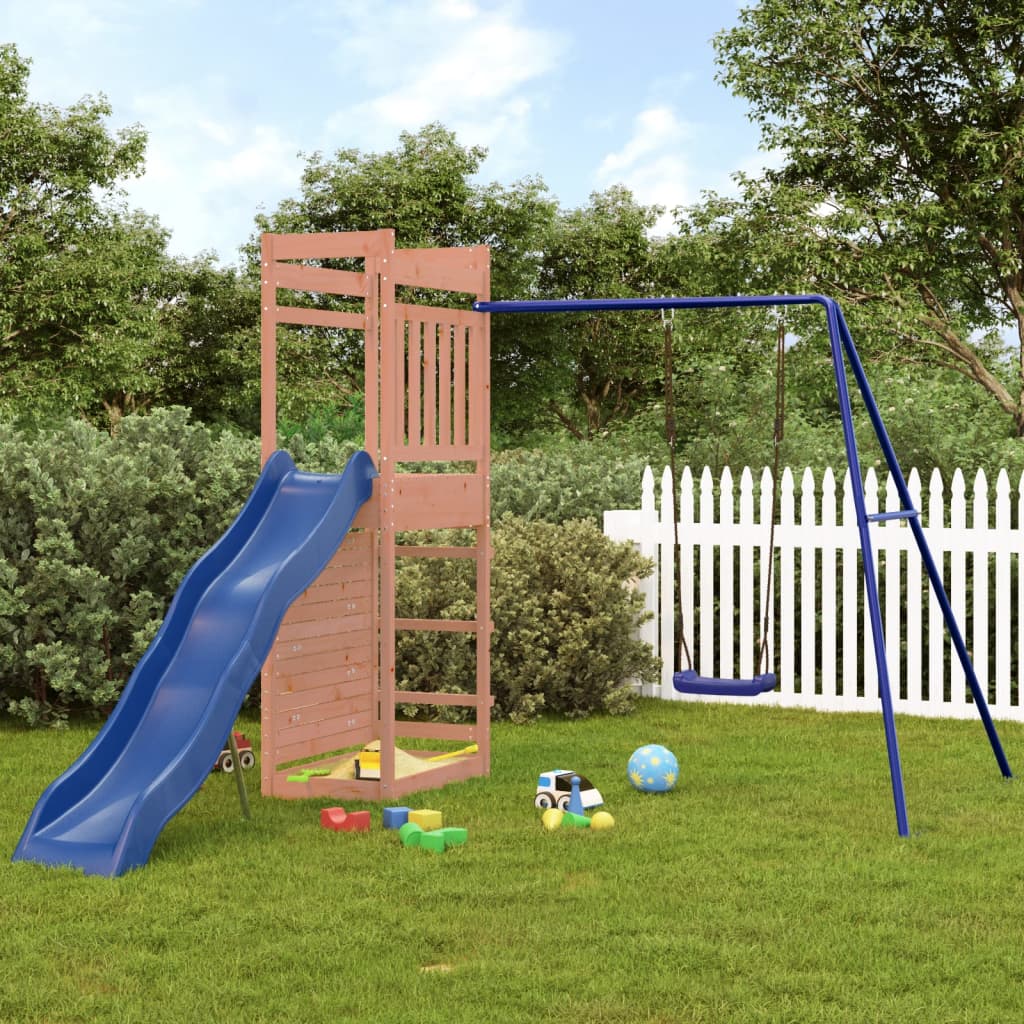 Vidaxl Playhouse Solid Douglas Wood