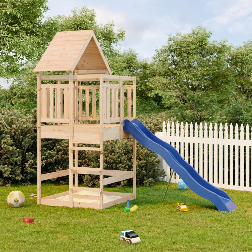 Vidaxl Playhouse Solid Pine Wood