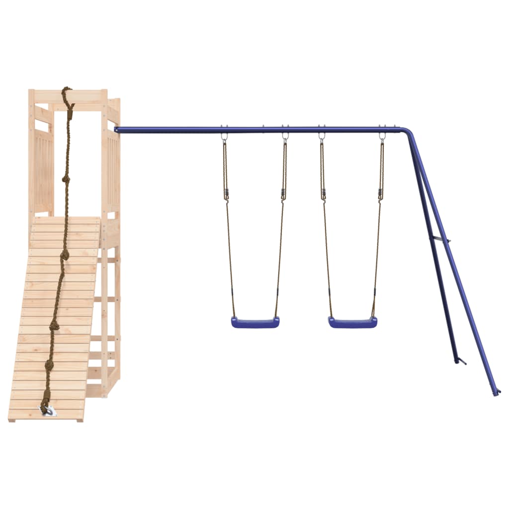 Vidaxl Playhouse Solid Pine Wood