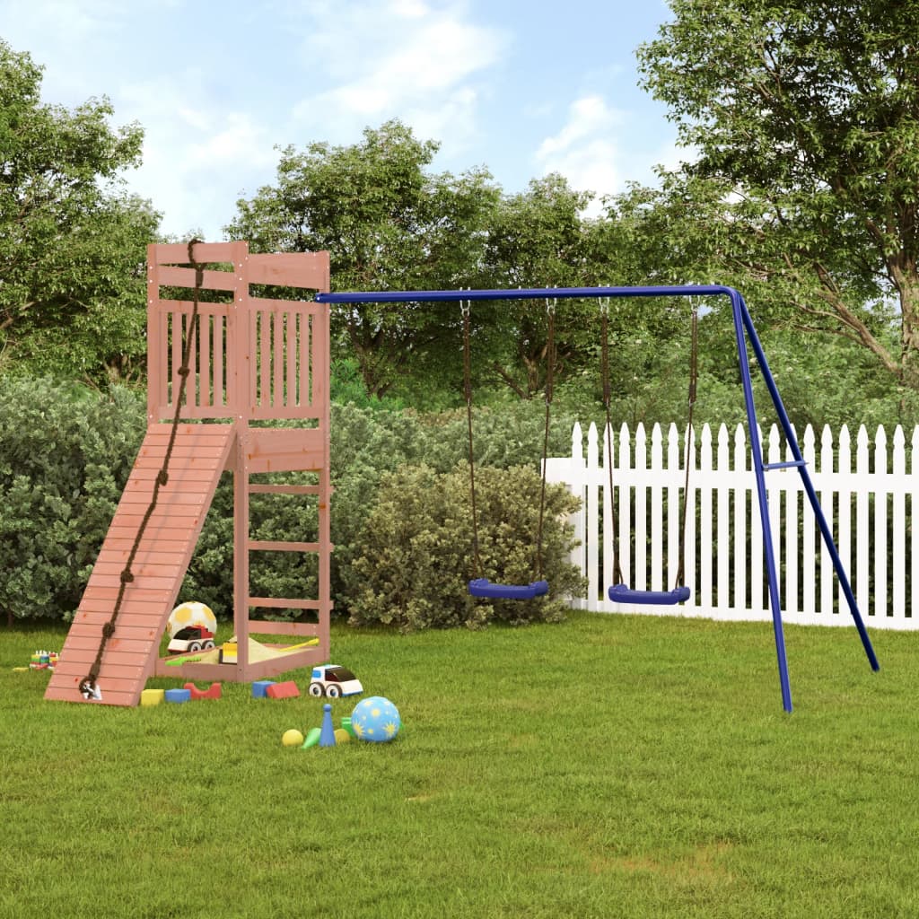 Vidaxl Playhouse Solid Douglas Wood