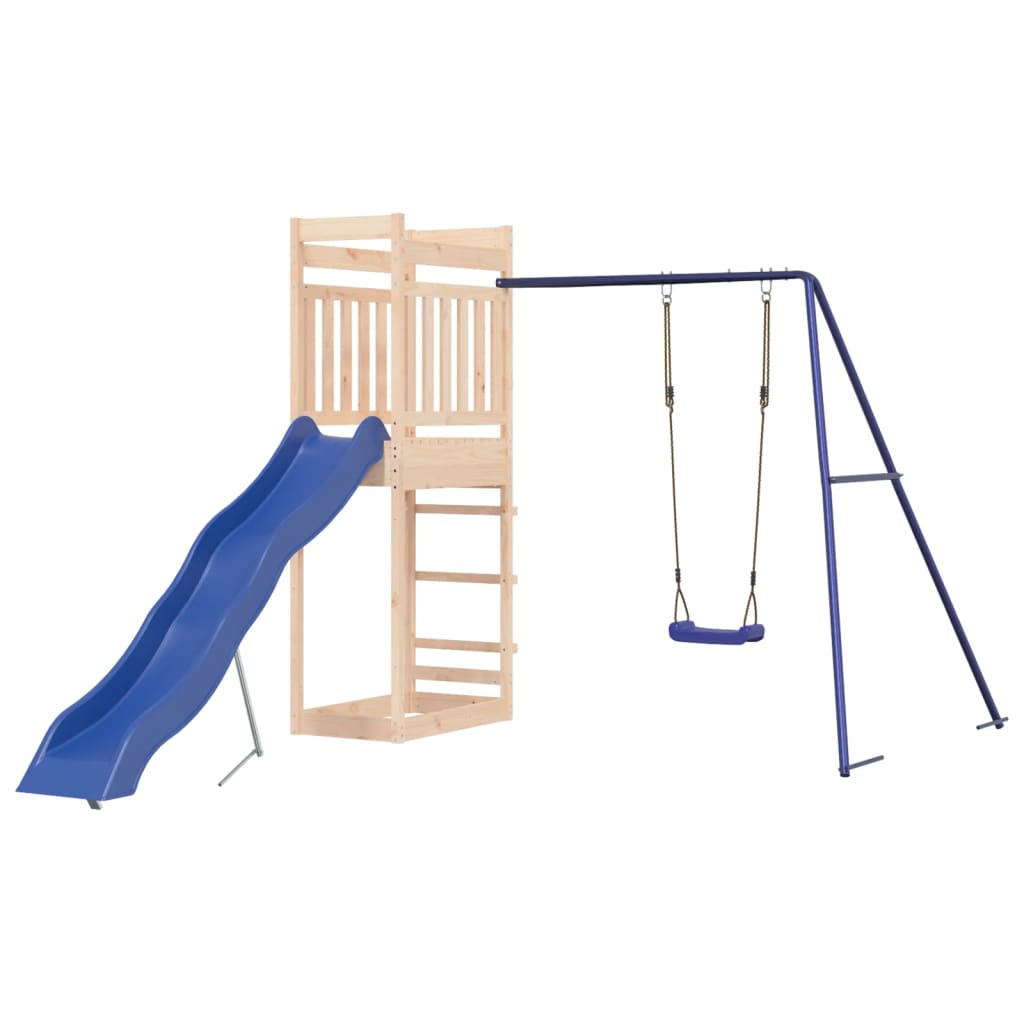 Vidaxl Playhouse Solid Pine Wood