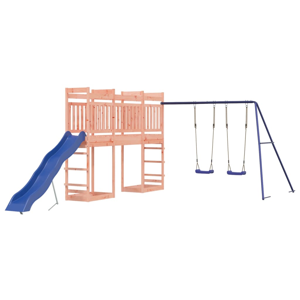 Vidaxl Playhouse Solid Douglas Wood