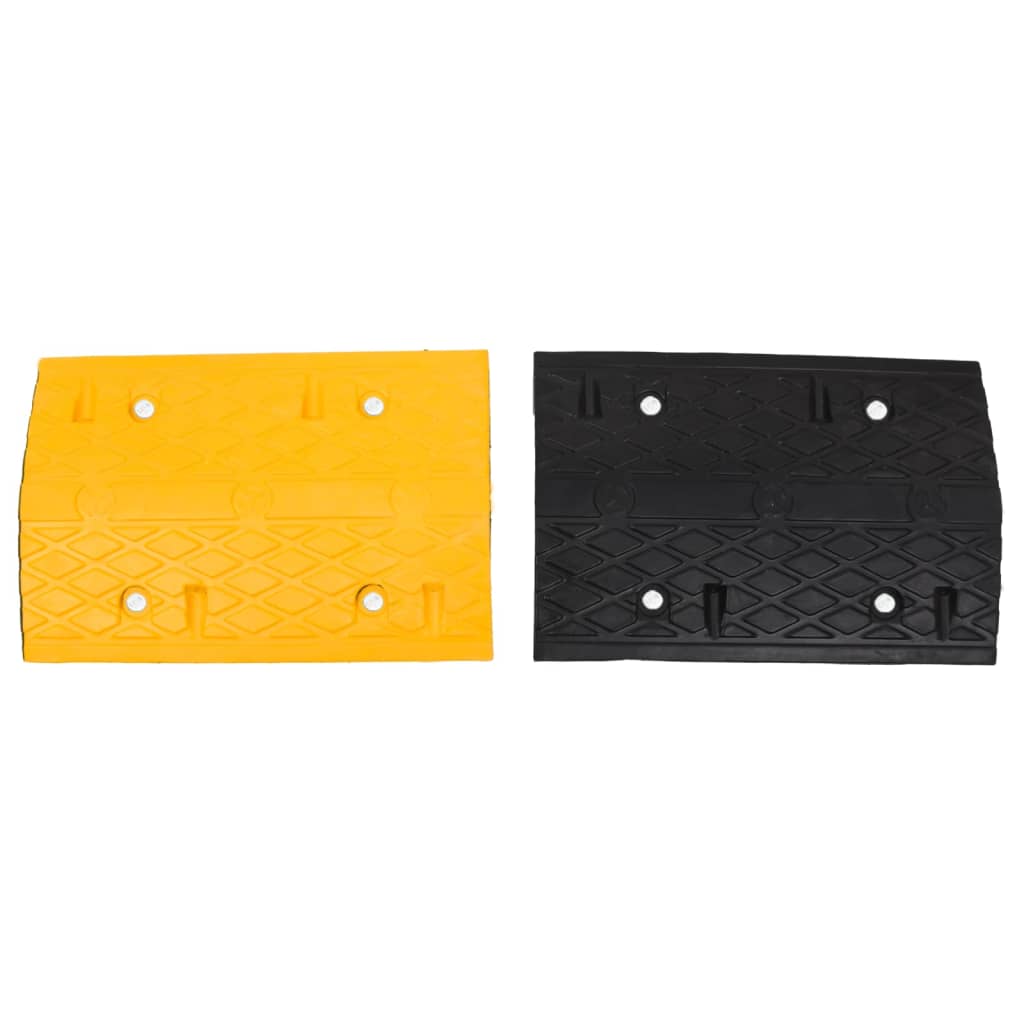 Vidaxx fartbump 3 stk 97x32,5x4 cm gummi gul og sort