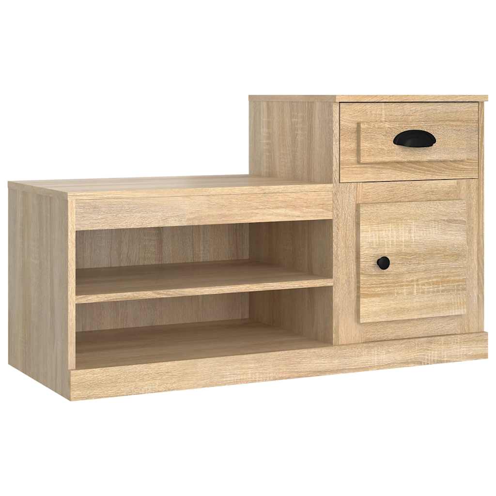 Vidaxx Shoe Cabinet 100x42x60 cm konstrueret træ sonoma eg