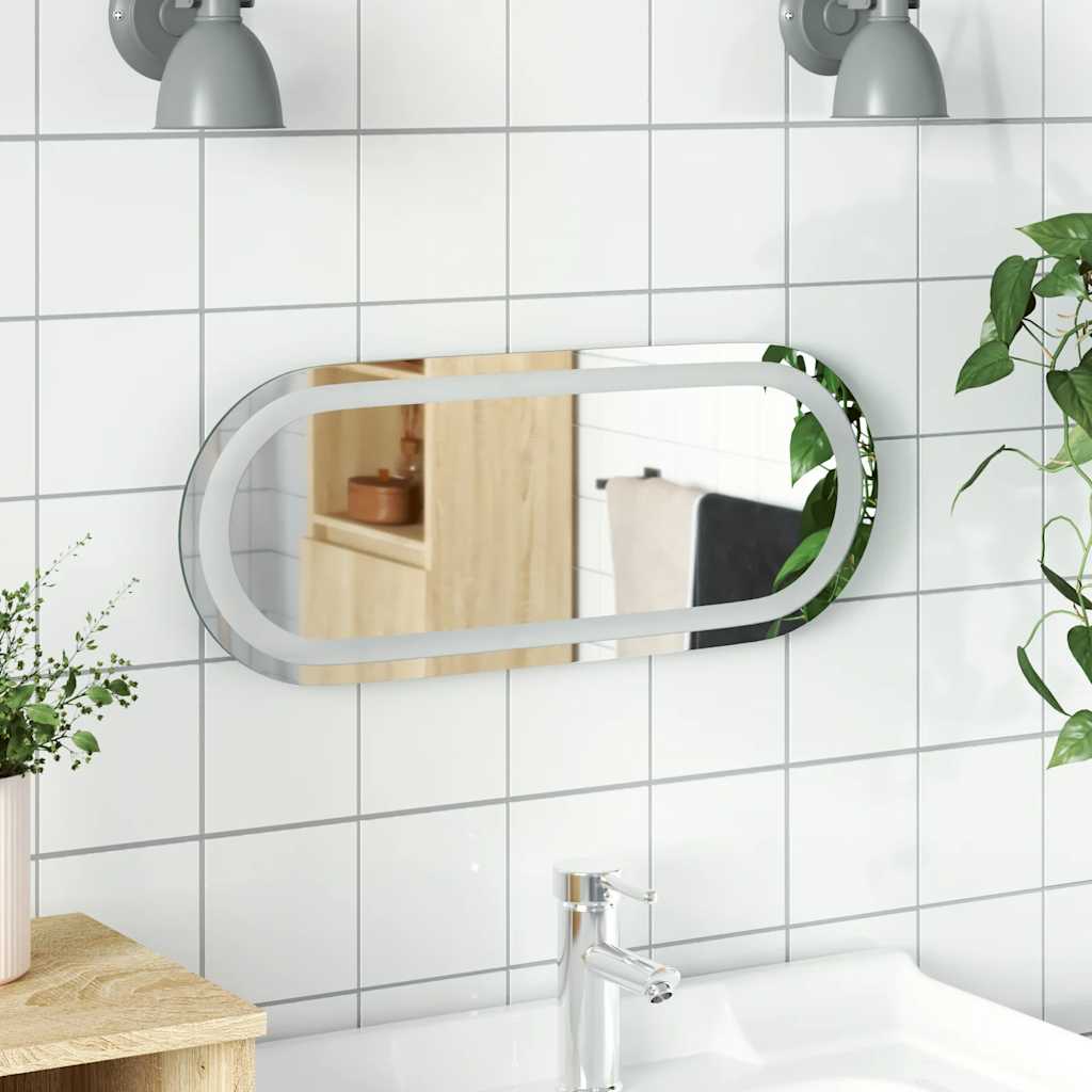 Vidaxx badeværelse spejl ført 50x20 cm oval