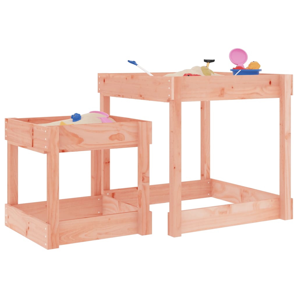 Vidaxl Sand Tables 2 stk. Solid Douglas Wood