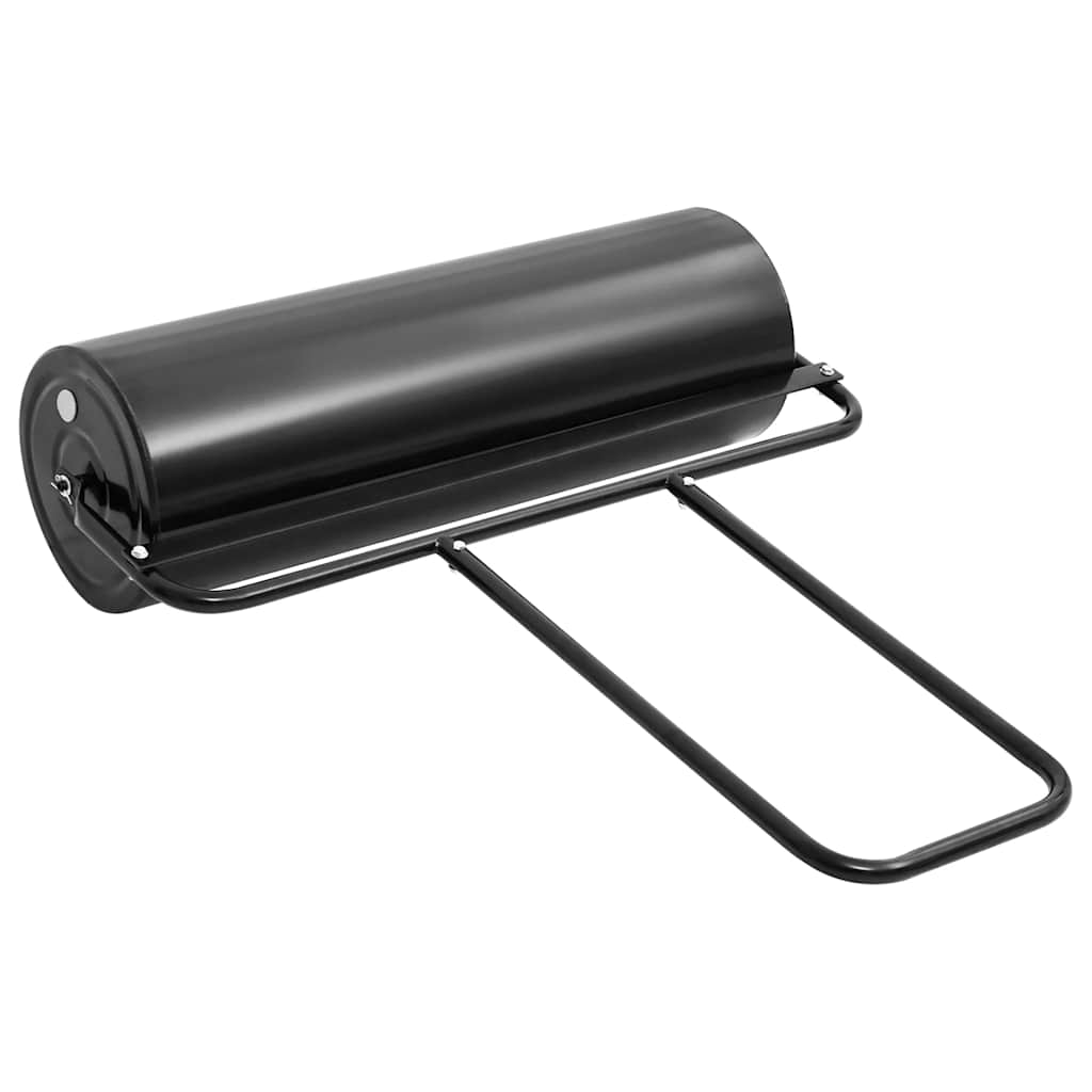 Vidaxl plænerulle skubbe model 63 l jern og stål sort